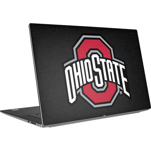 Ohio State University OSU Buckeyes Black Dell XPS Skin